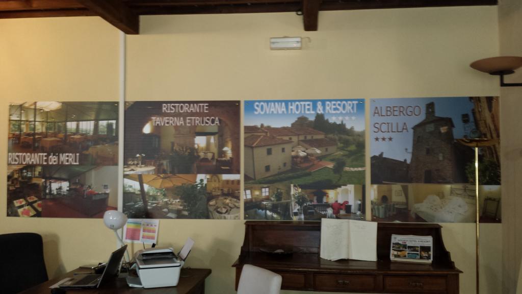 Hotel Scilla Сована Экстерьер фото